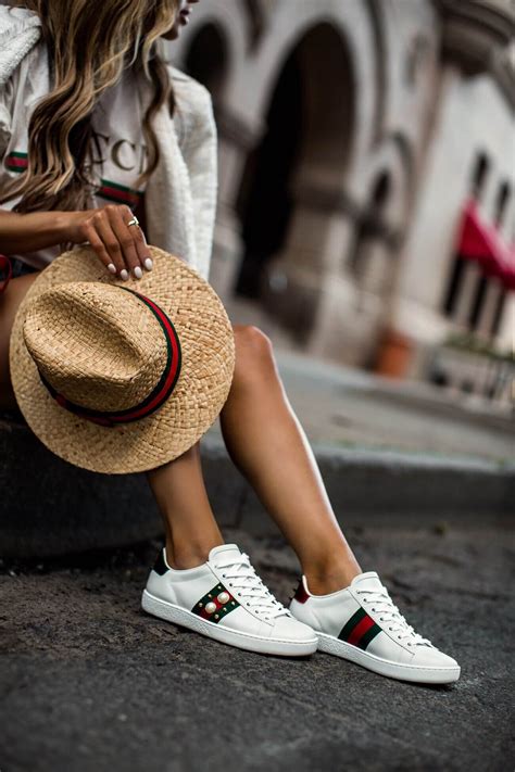 gucci sneakers outfit ideas|Gucci unisex shoes.